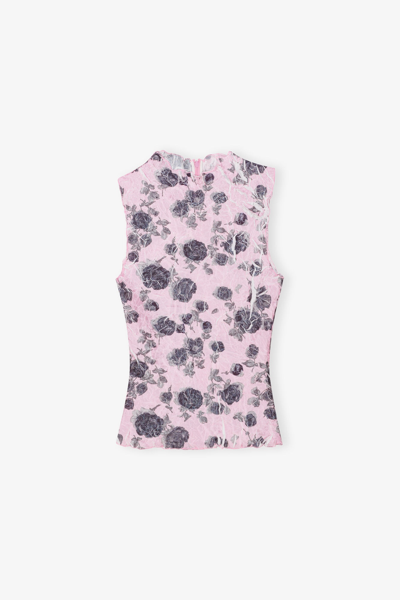PINK FLORAL PRINTED TOP - 1