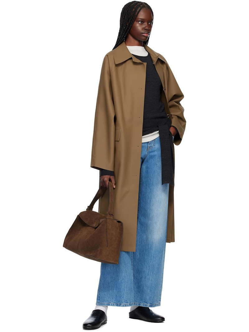 KASSL Editions Brown Original Below Rubber Coat outlook