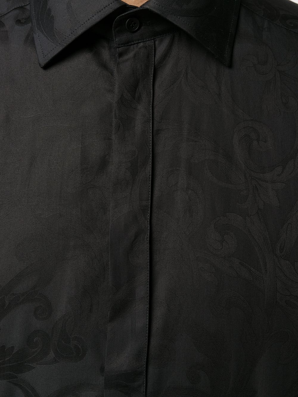 baroque-printed shirt - 5