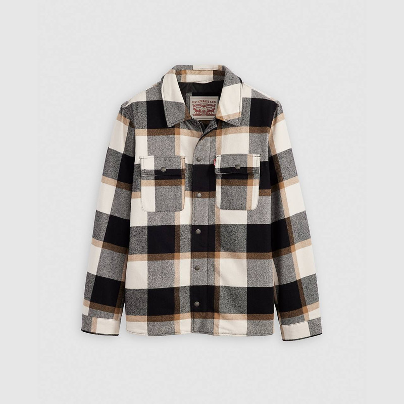 COTTON PLAID SHACKET 1