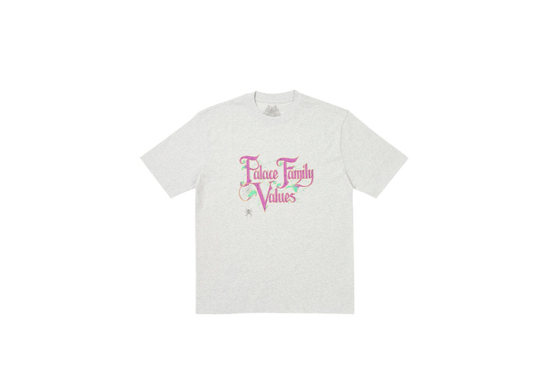 FAMILY VALUES T-SHIRT GREY MARL - 1