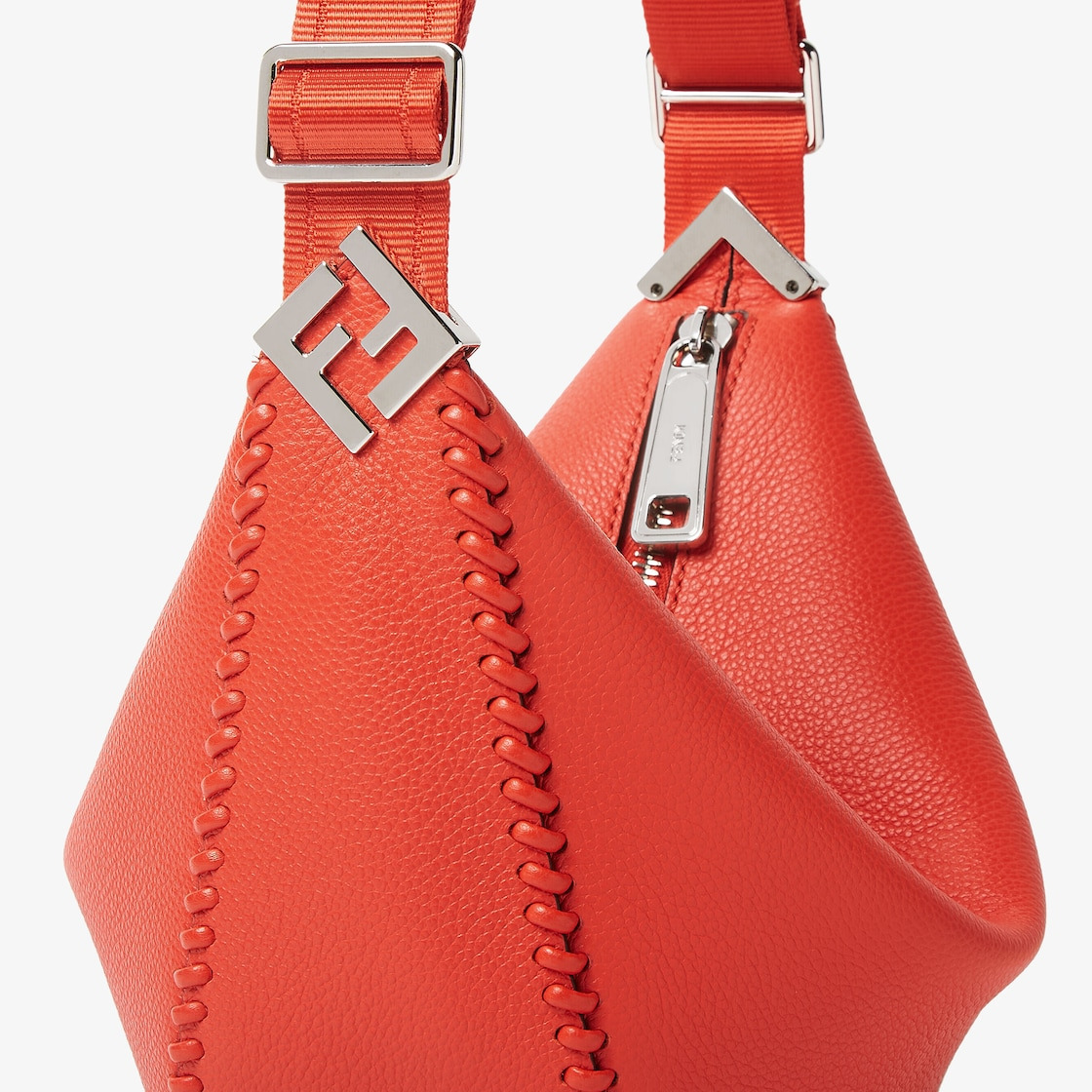 Fendi Roma Leather Fendi Melon Small - 5
