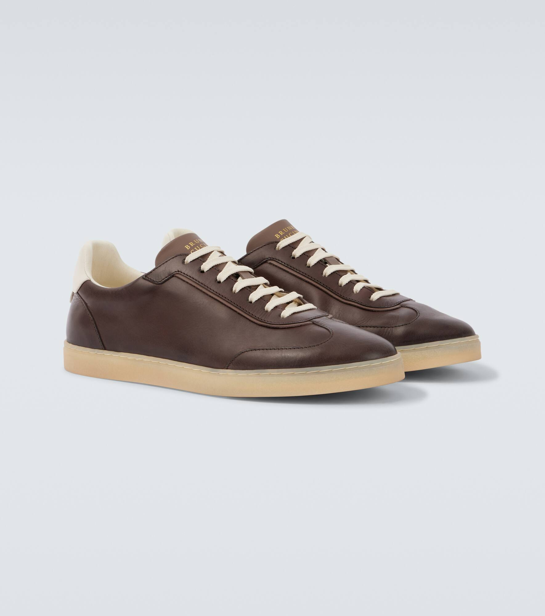 Leather sneakers - 5