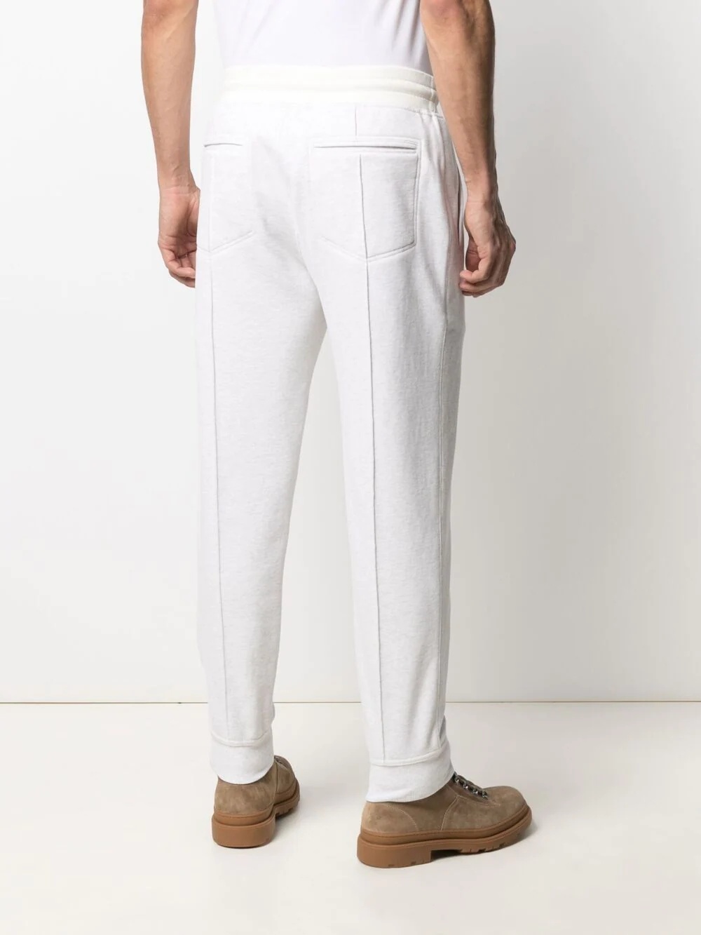 drawstring track pants - 4