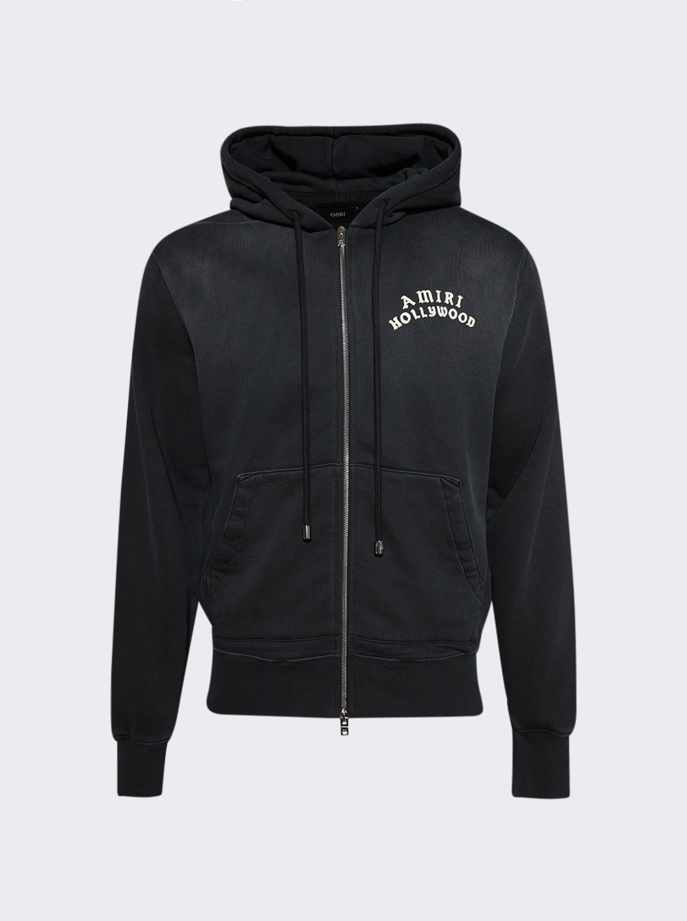 Hollywood Zip Hoodie Black - 1