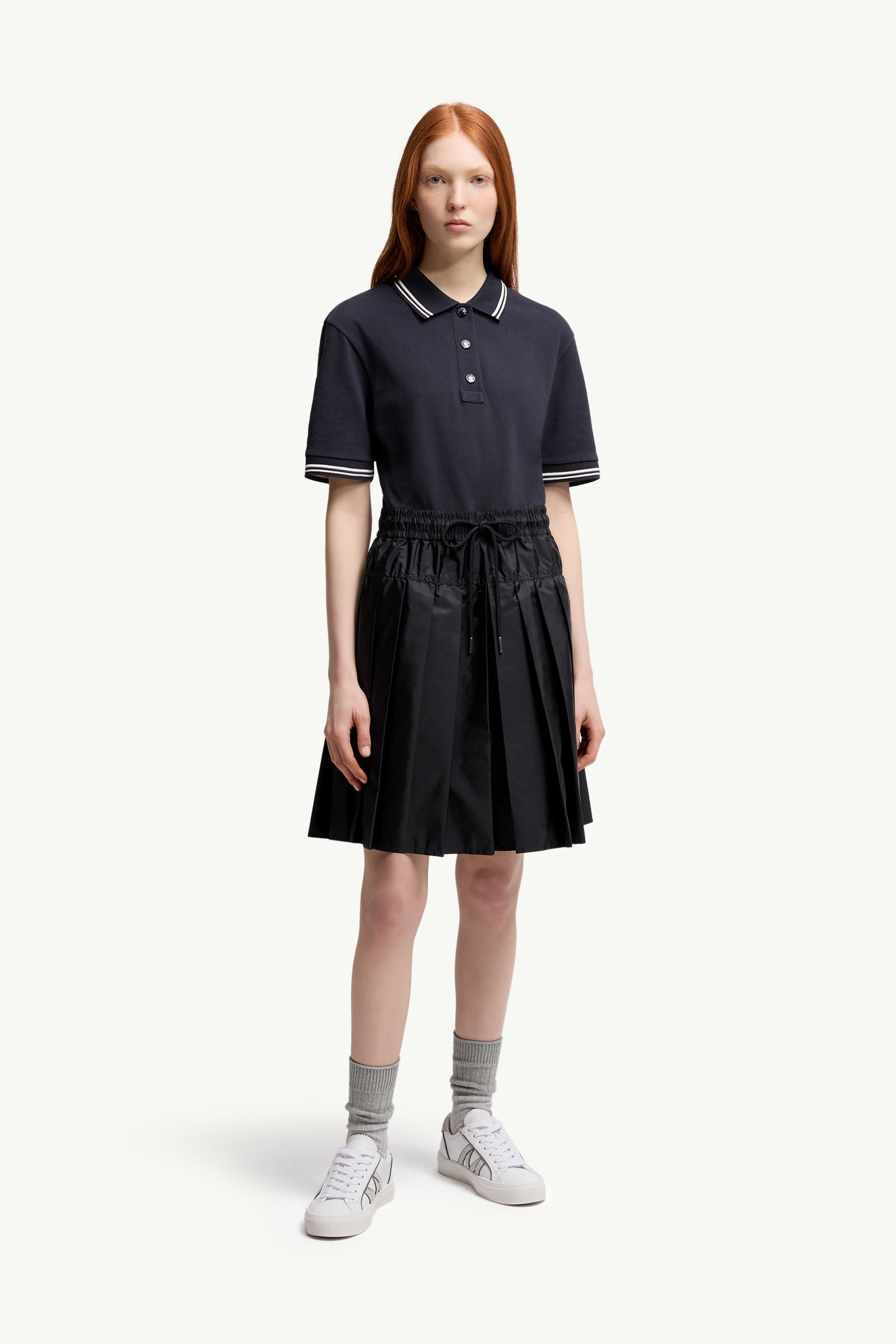 Cotton Piquet Polo Shirt Dress - 3