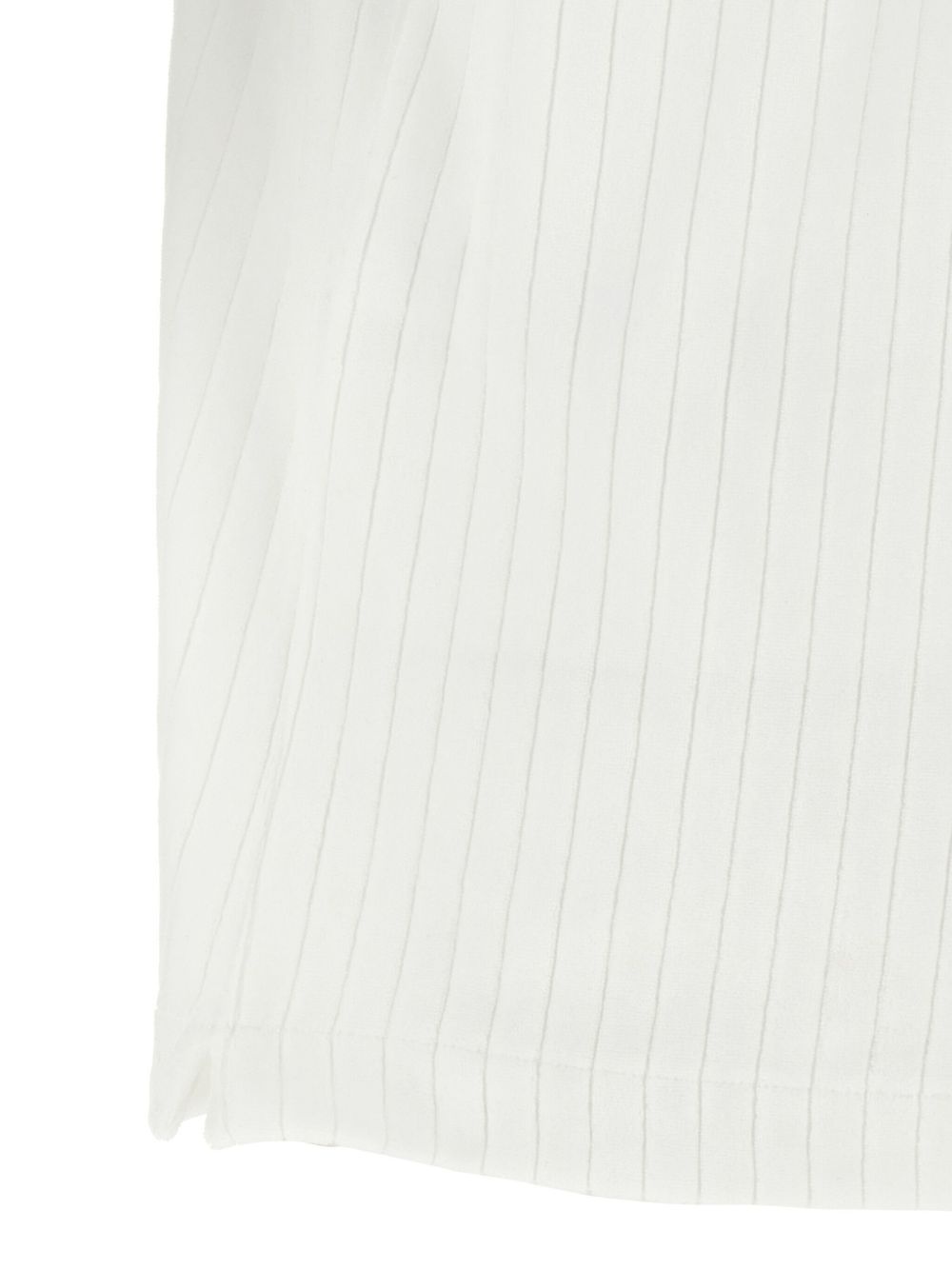 ribbed velvet T-shirt - 4
