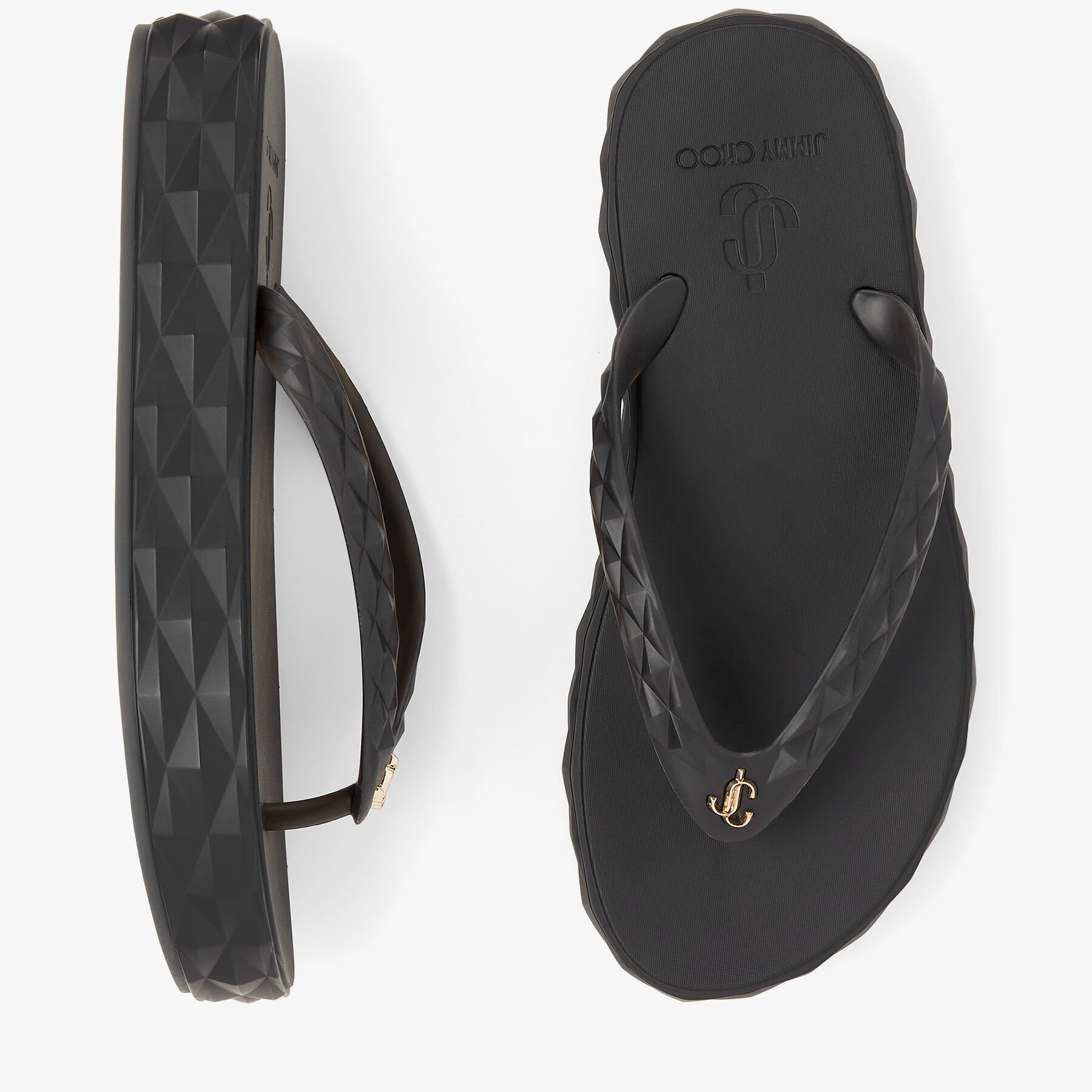 Diamond Flip Flop
Black Rubber Flip-Flops - 5