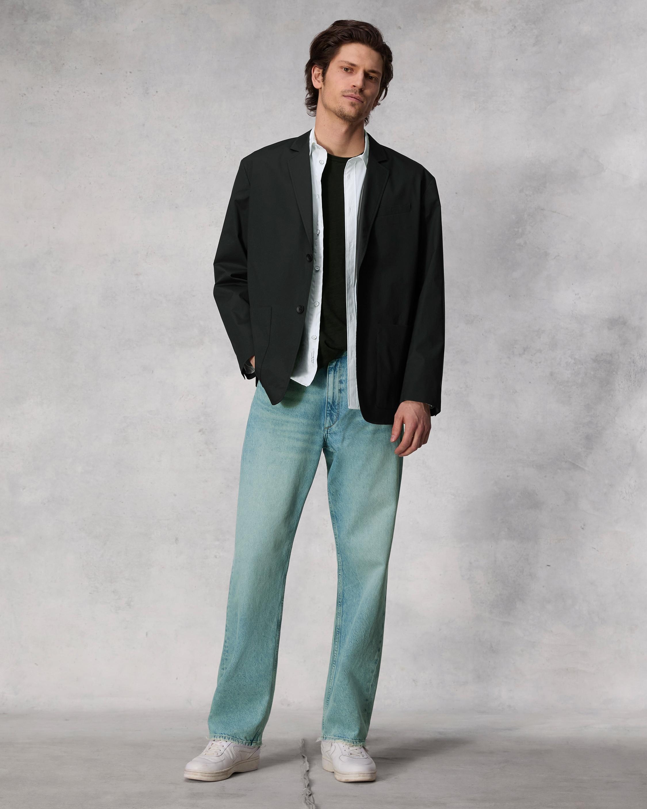 Tomlin Cotton Poplin Shirt
Relaxed Fit Button Down - 3