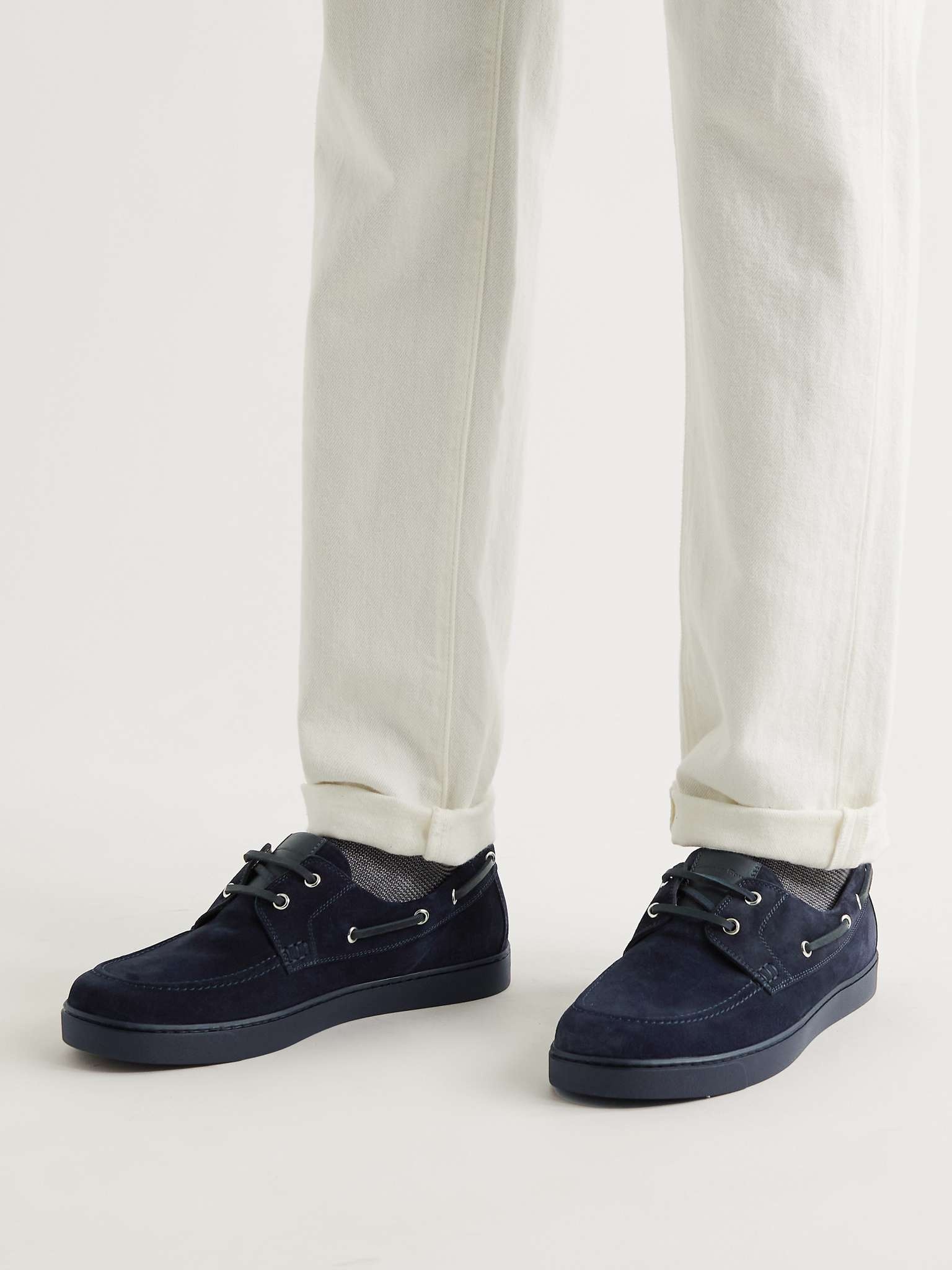 Suede Boat Shoes - 2