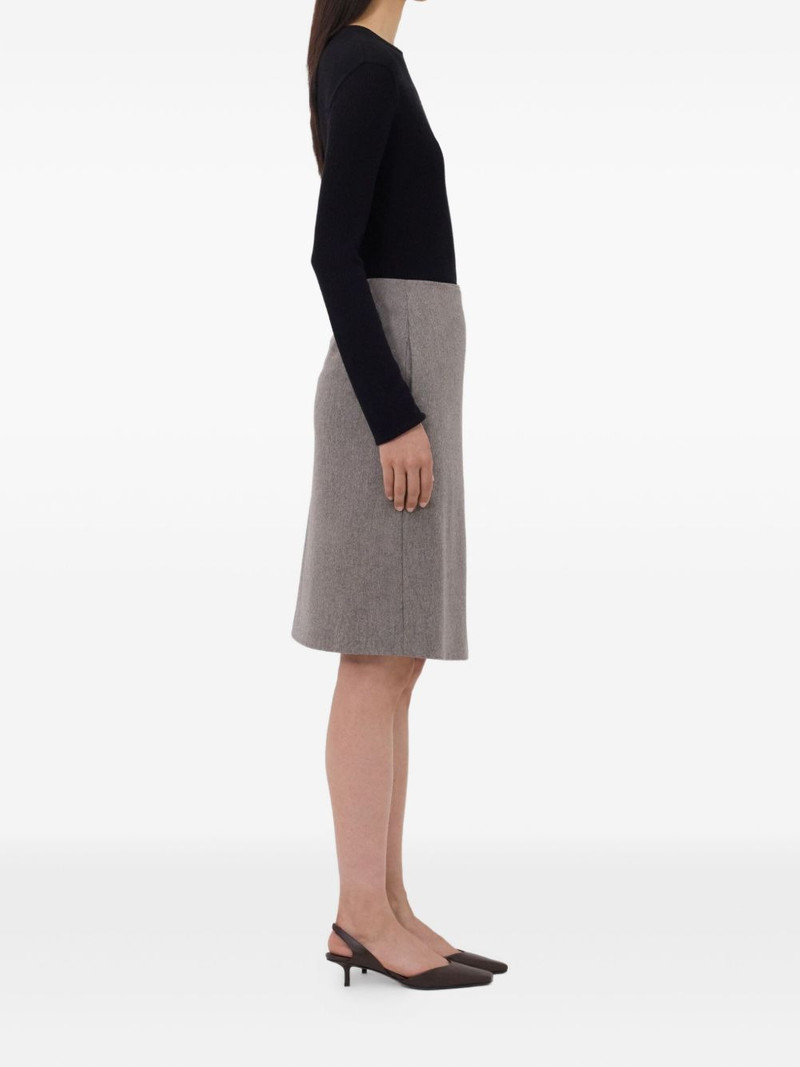 Jil asymmetrical midi skirt 3