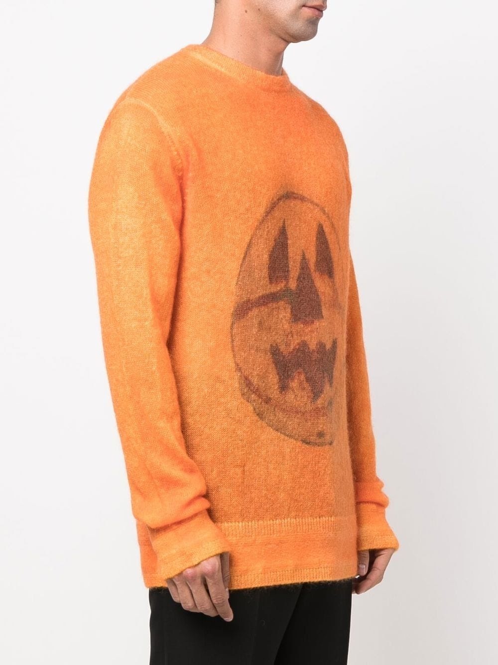 Ceramics-print crew-neck jumper - 3