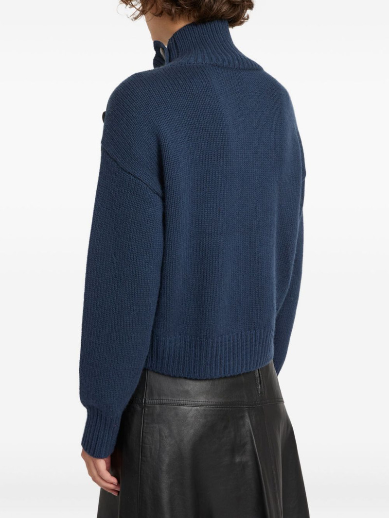 button high-neck sweater 4