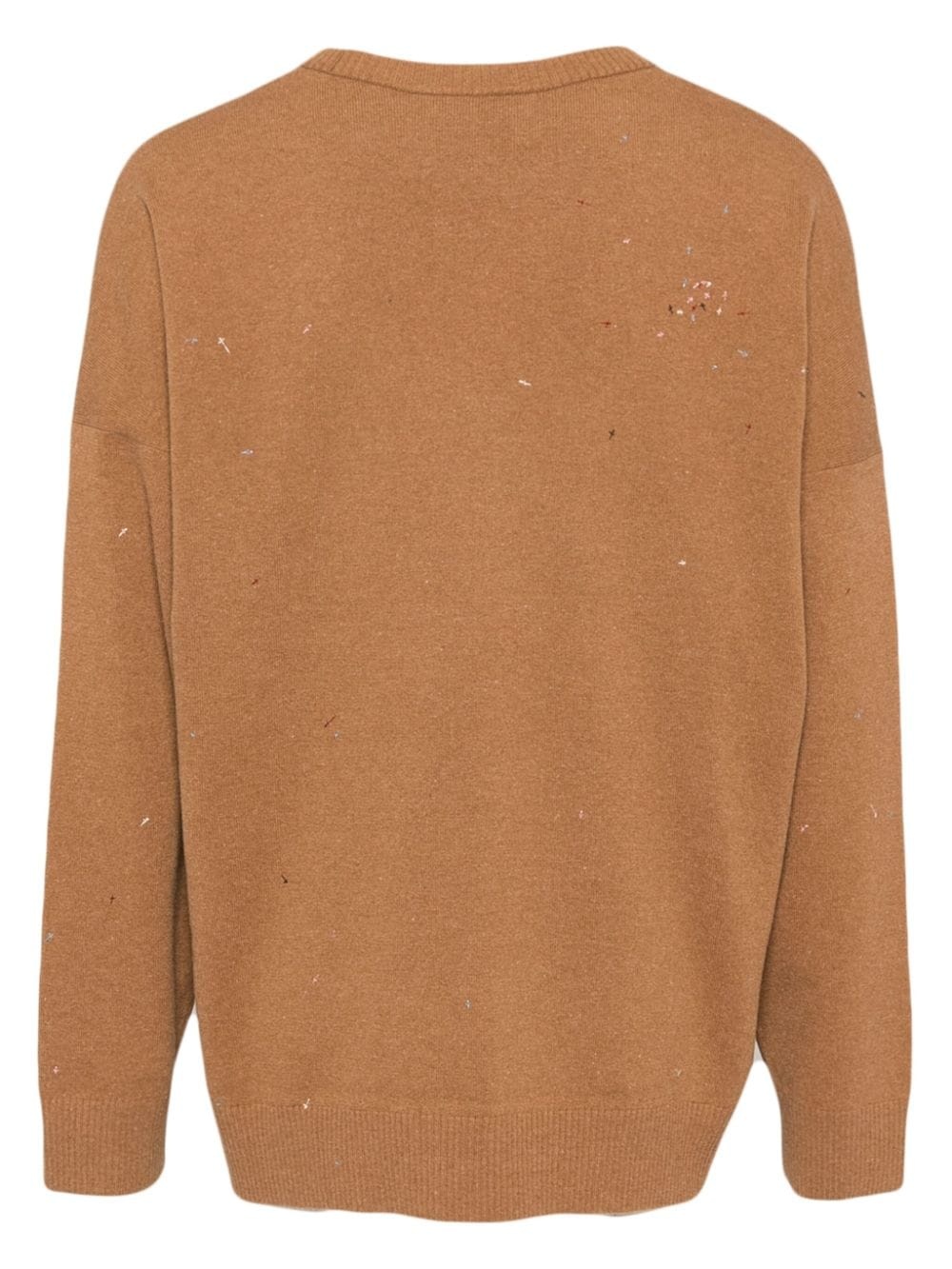 cross-embroidered jumper - 2