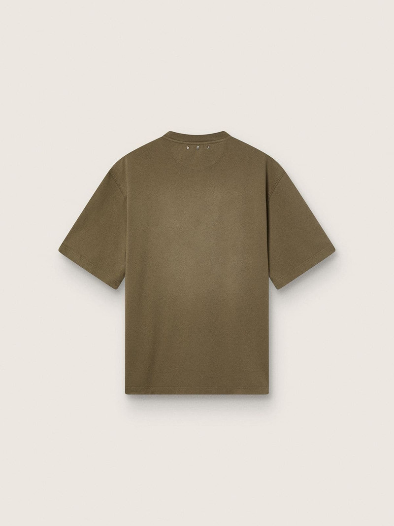 Golden Goose Golden Goose /  Fivefourfive Collab brown “Where Dreams Come True” T-shirt outlook