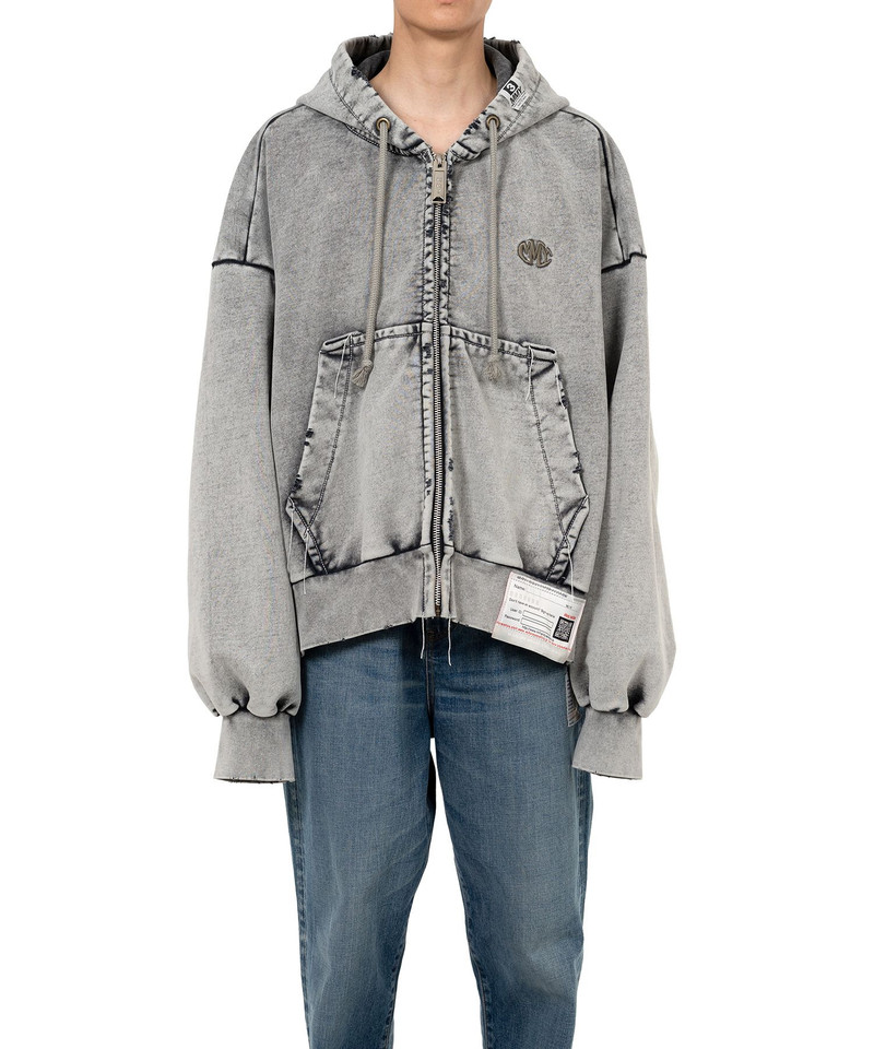 Amateur Sewn Like Zip-up Hoodie 9