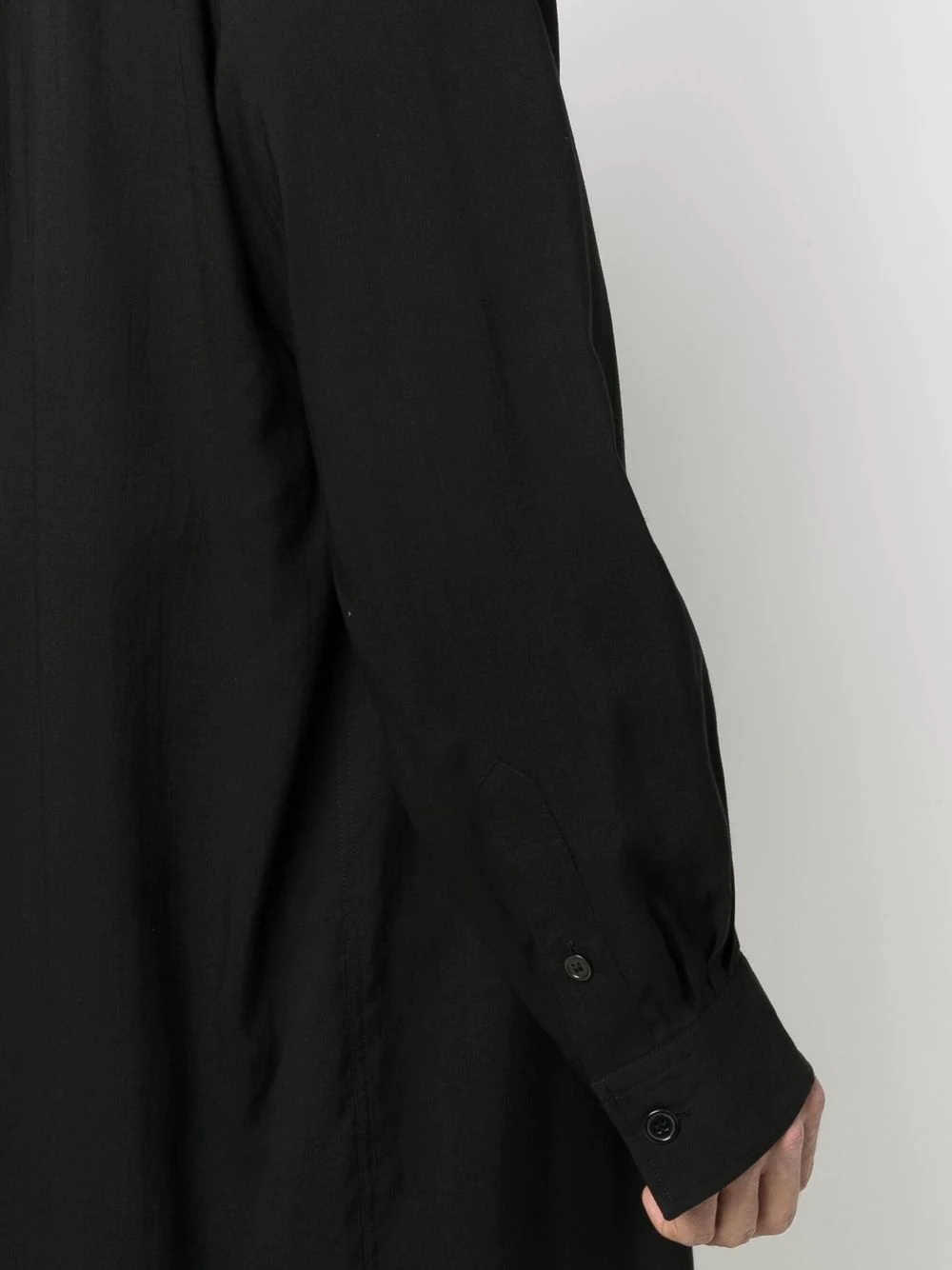 M-tack pleat-detail shirt - 5