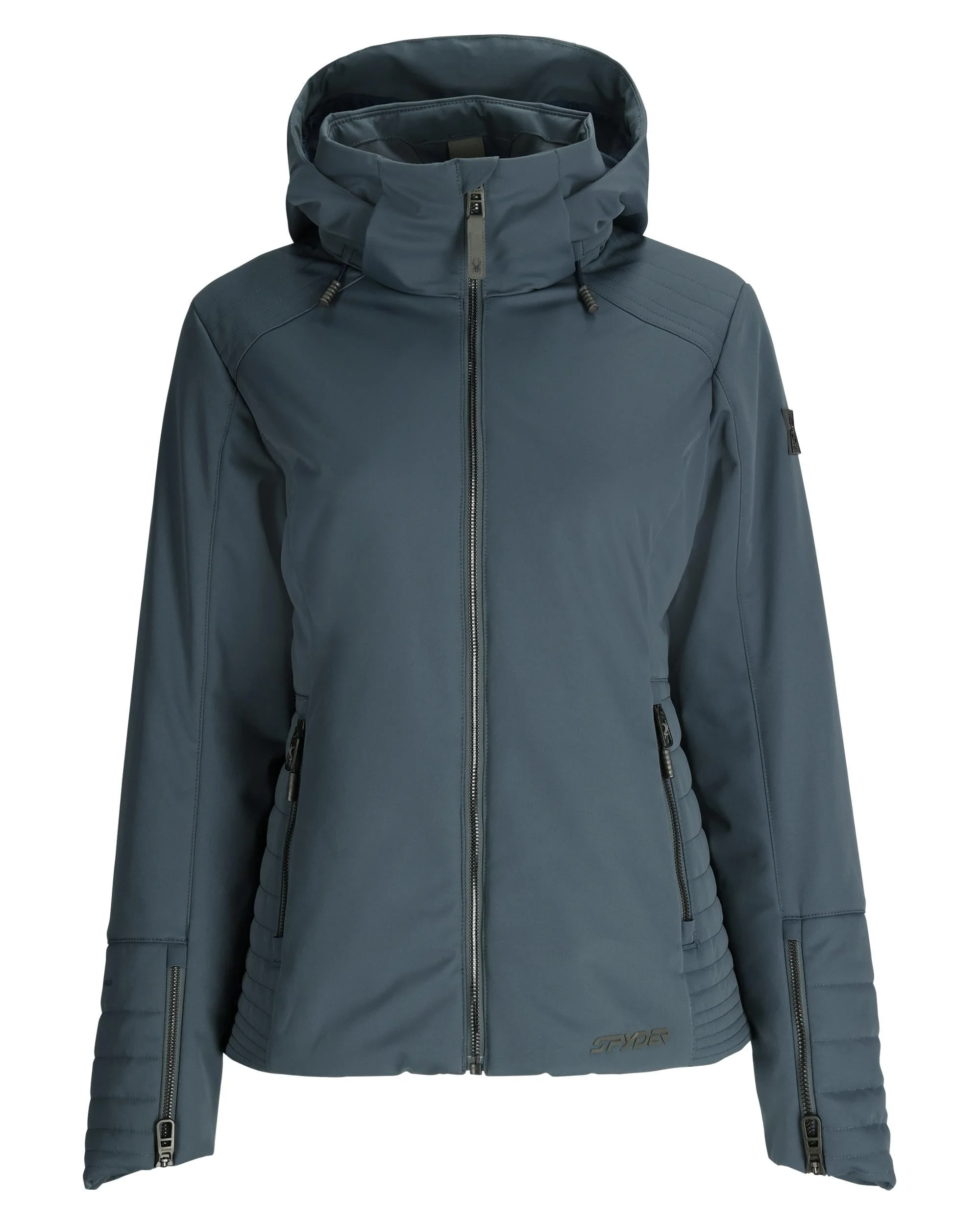 Womens Schatzi Jacket- Slate Blue - 1