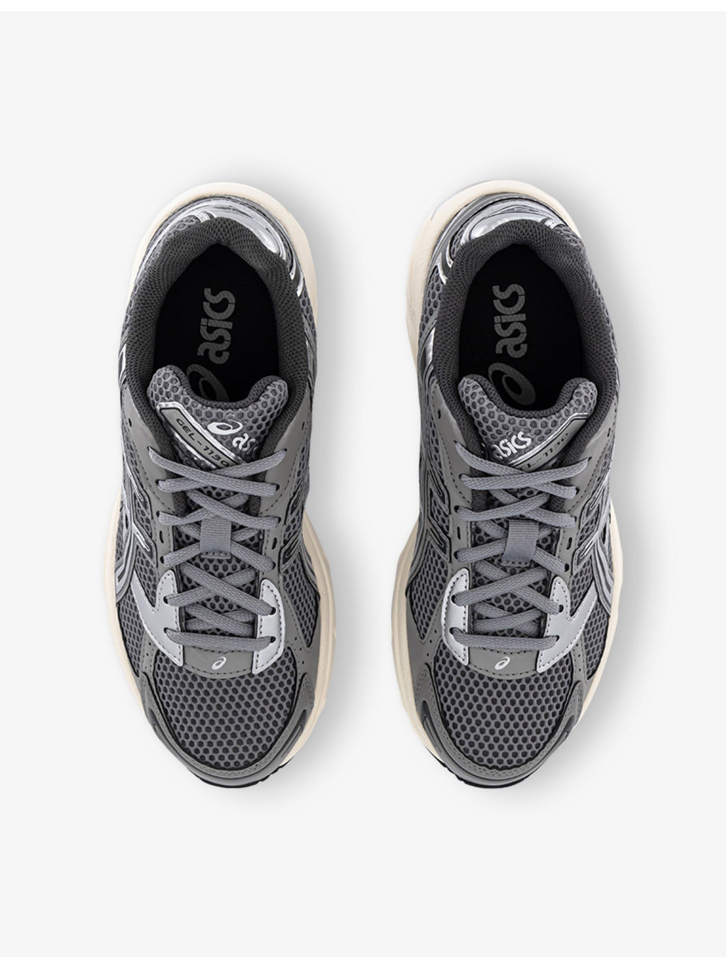 Gel 1130 Leather and Mesh Low-Top Trainers - 2