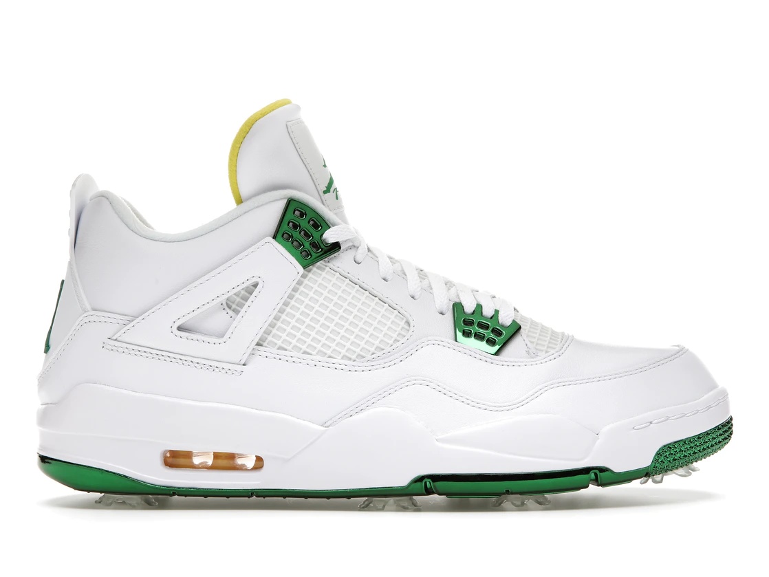 Jordan 4 Retro Golf Metallic Green - 1