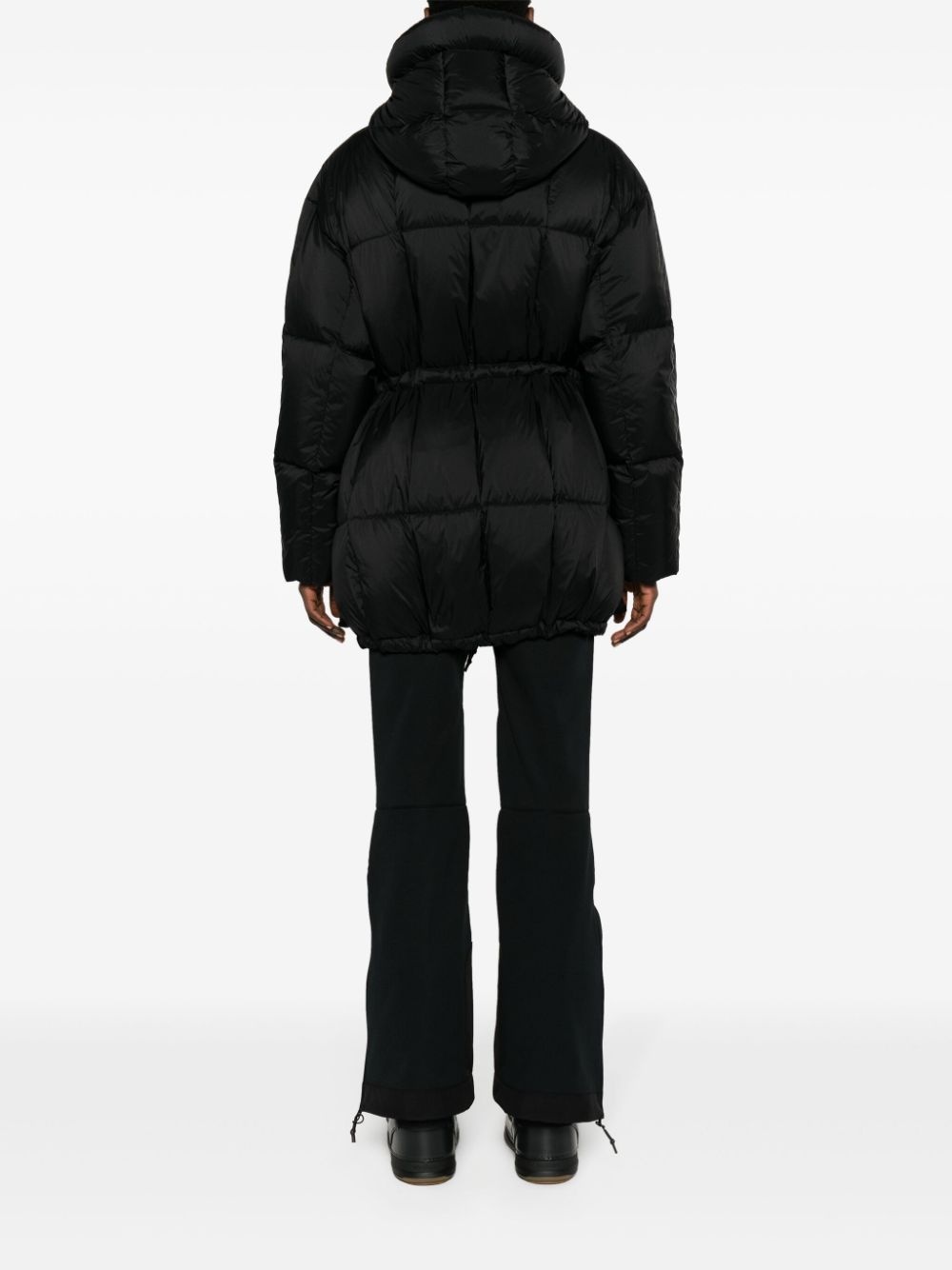 quilted padded coat - 4