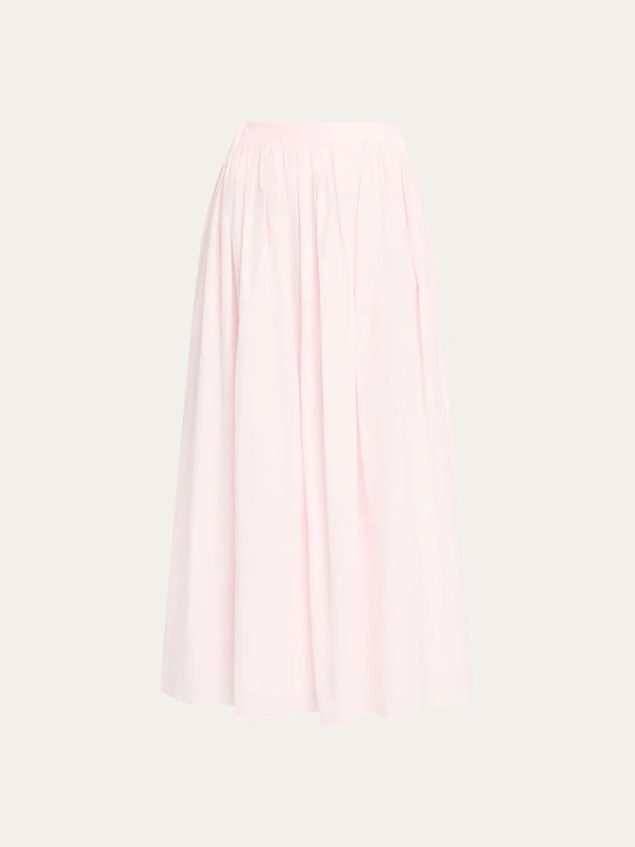 Naya A-Line Gathered Skirt - 1
