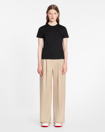 Lanvin CLASSIC FIT LANVIN EMBROIDERED T-SHIRT outlook