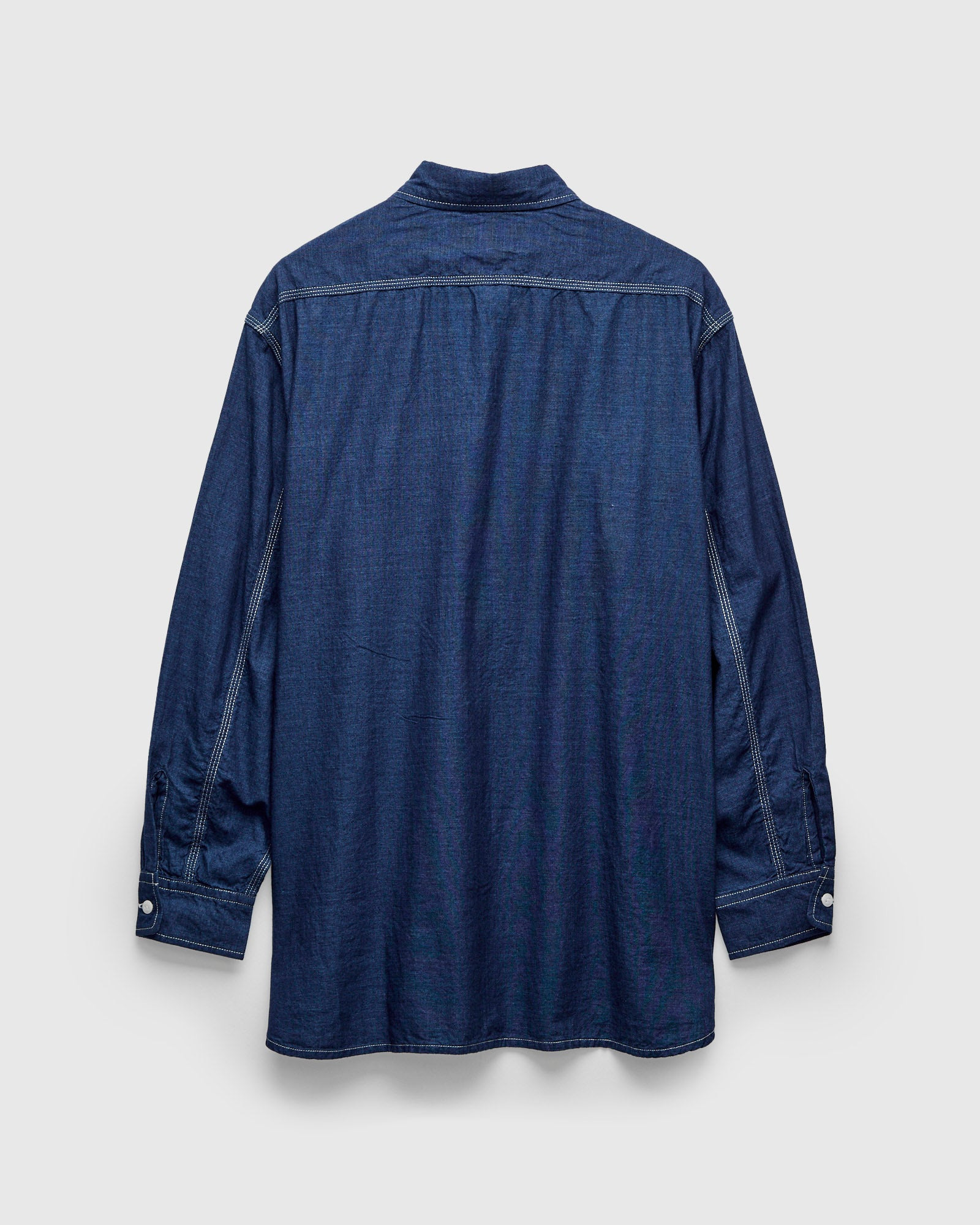 Chambray Workshirt in Indigo - 2