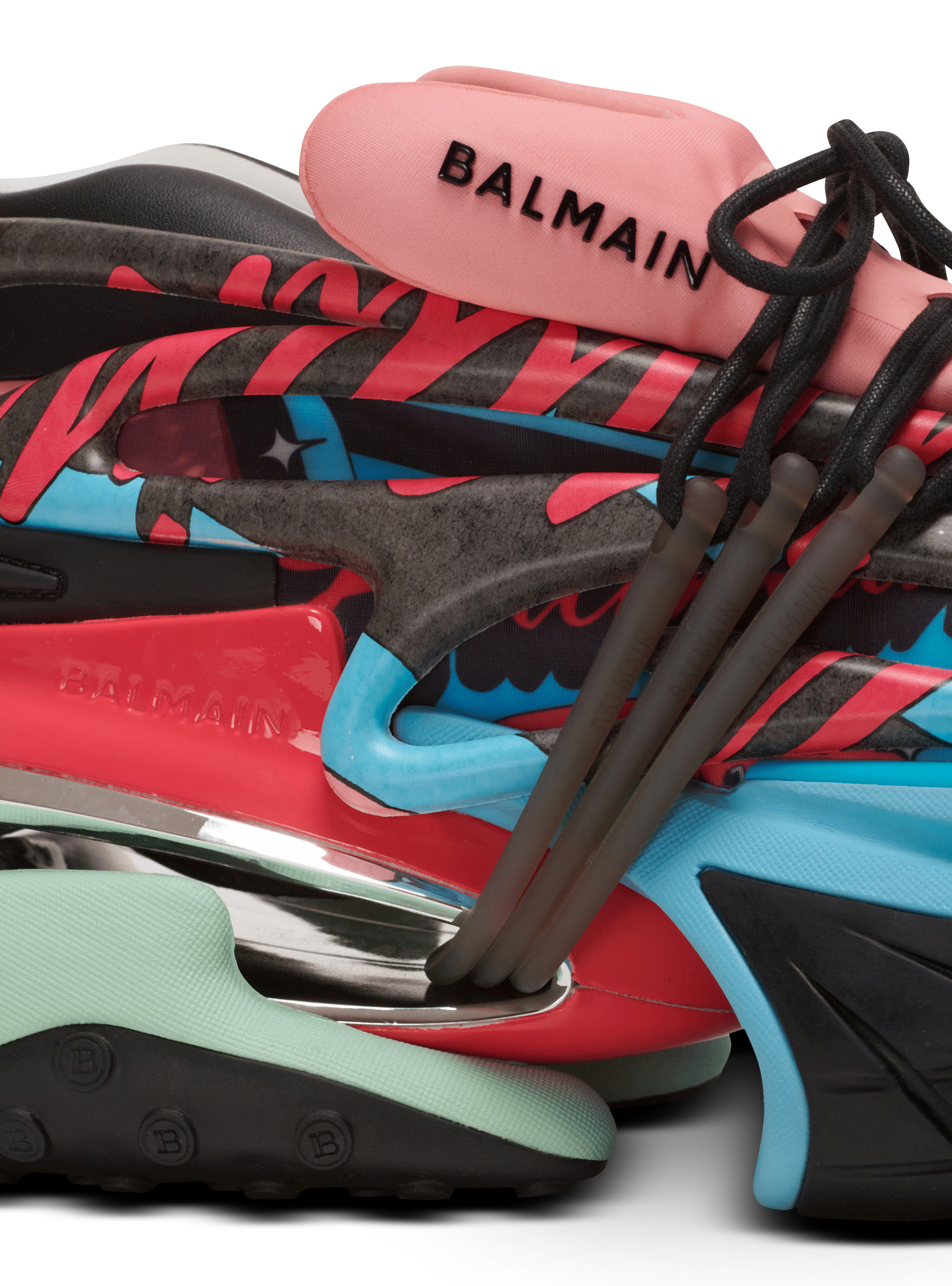 Unicorn Low sneakers in neoprene and calfskin - 7