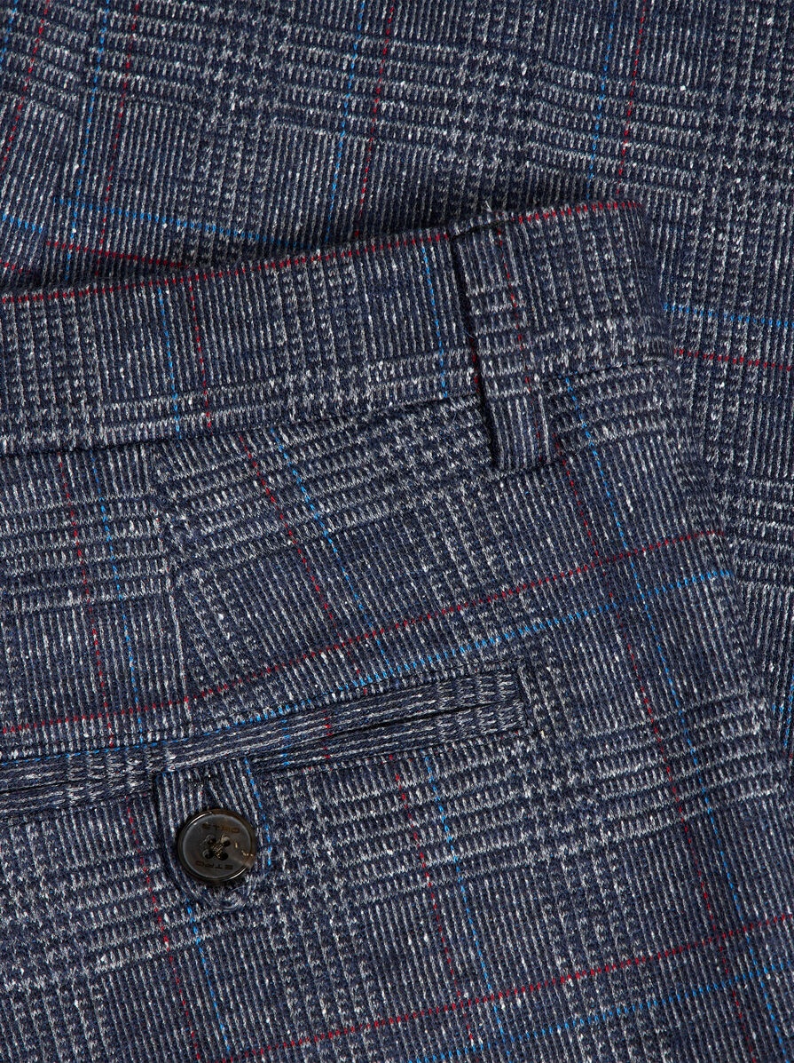 SILK AND ALPACA WOOL TROUSERS - 7