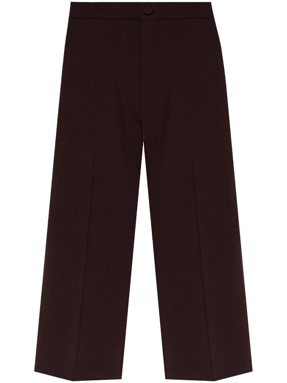 Founded suiting trousers - 1