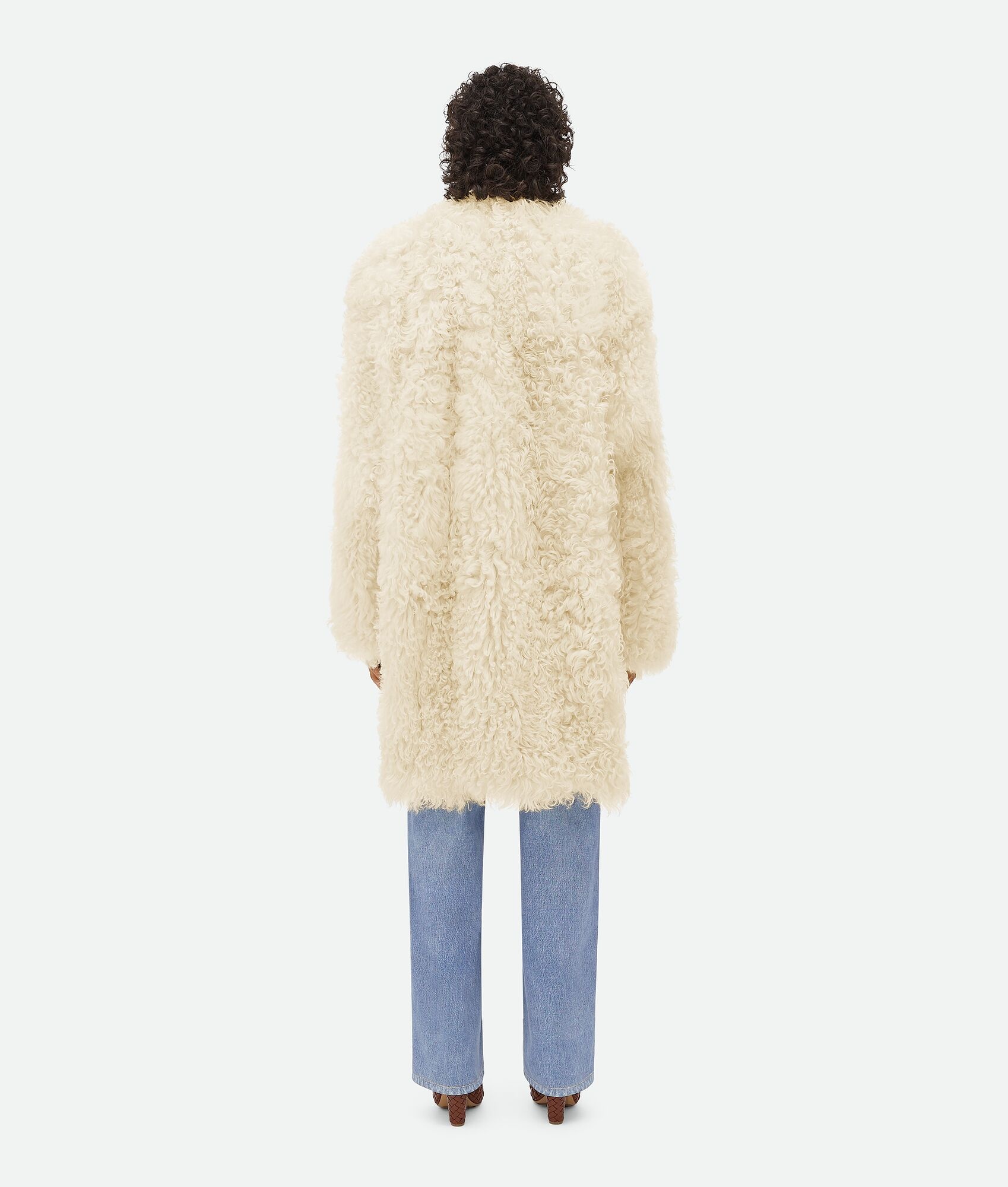 Curly Shearling Coat - 3