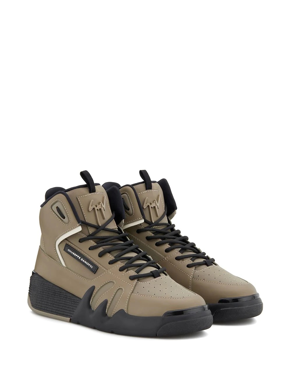 Talon panelled high-top sneakers - 2