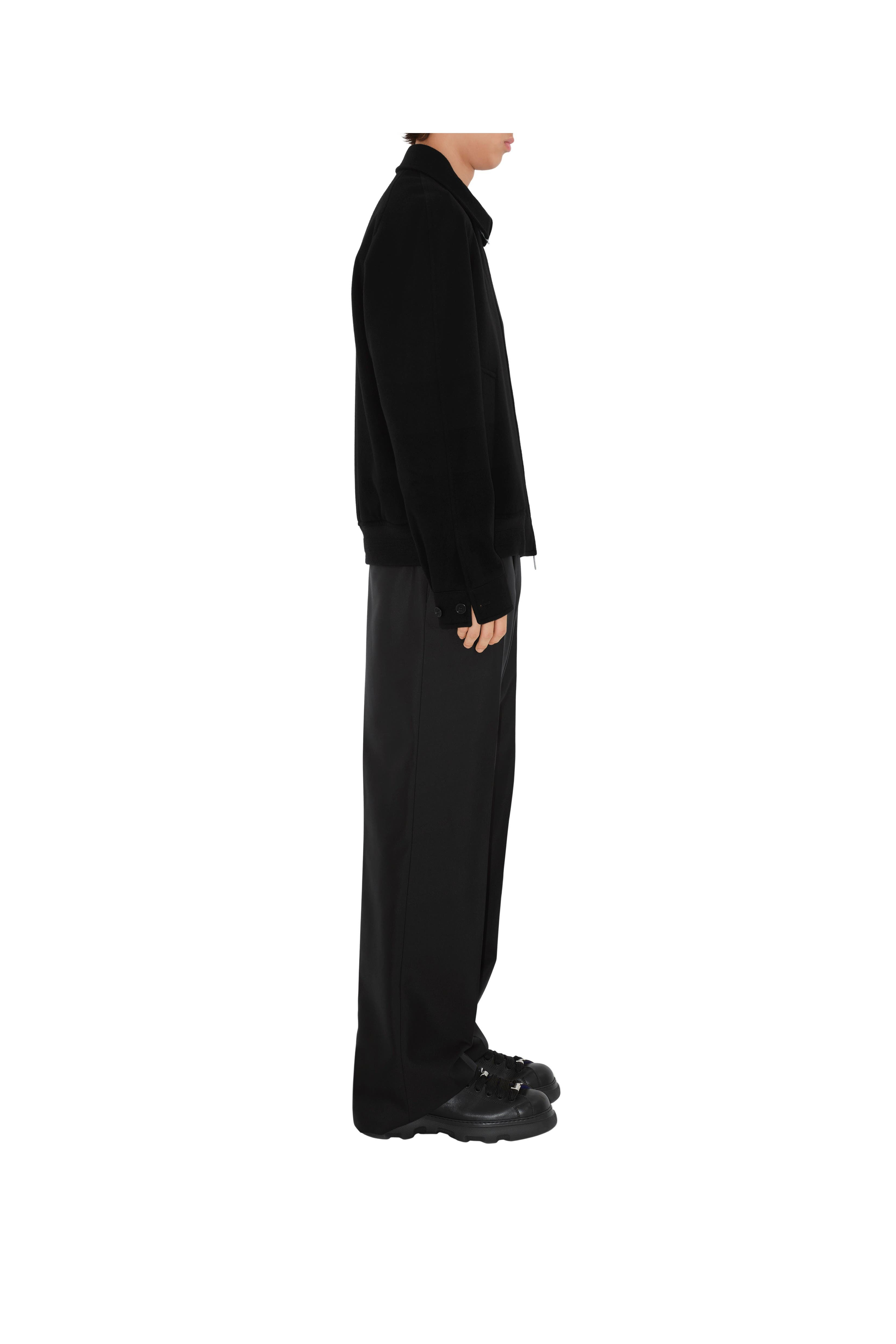 burberry Cashmere Harrington Jacket in Black at Nordstrom - 3