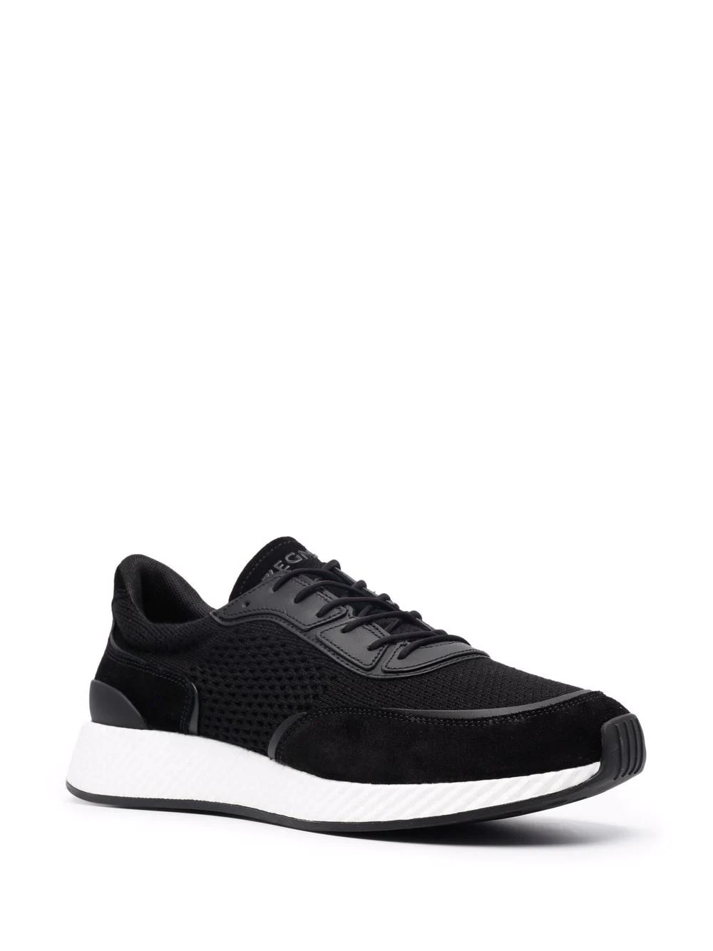 panelled low-top sneakers - 2