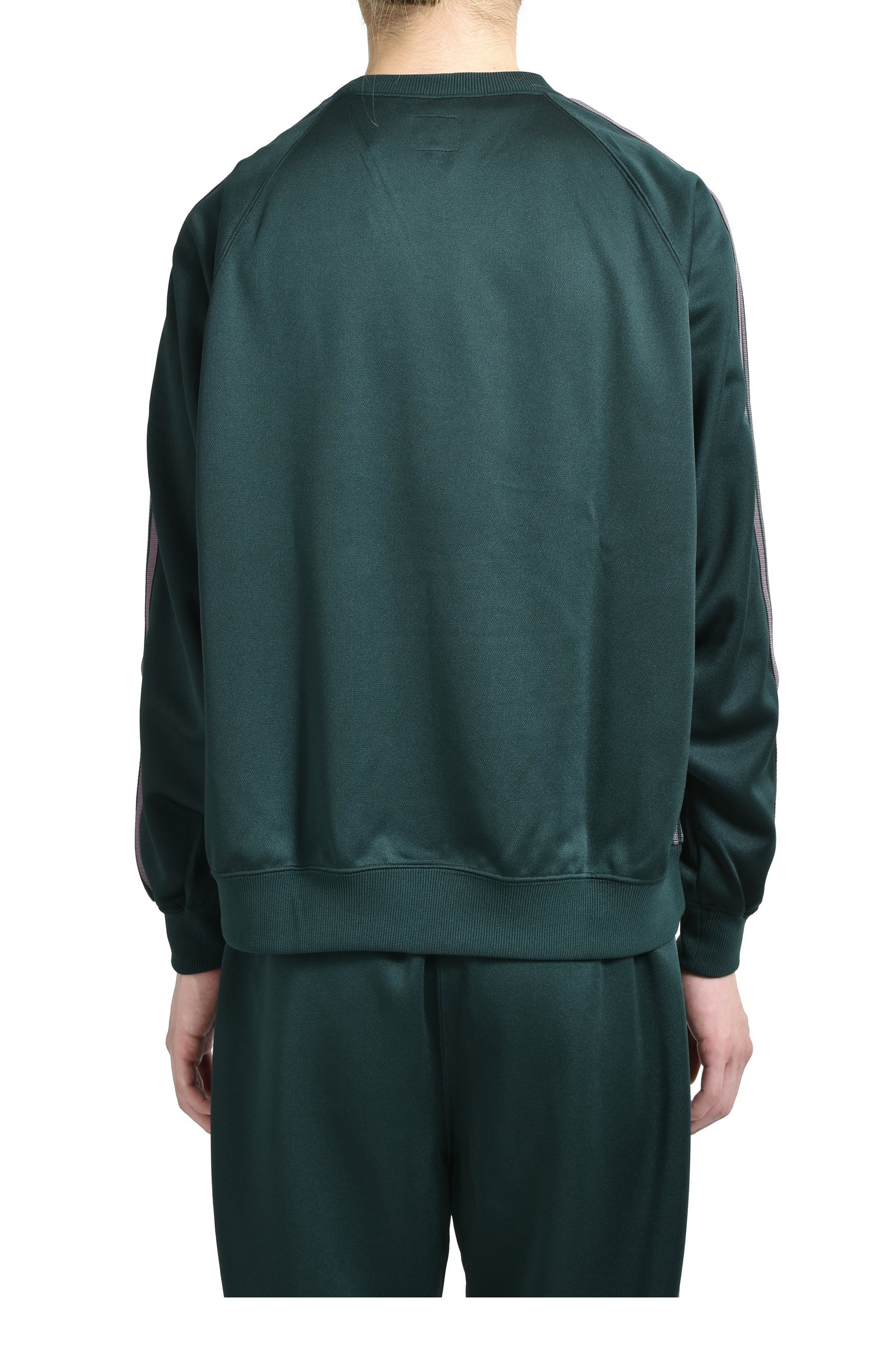 TRACK CREW NECK SHIRT - POLY SMOOTH / GRN - 2