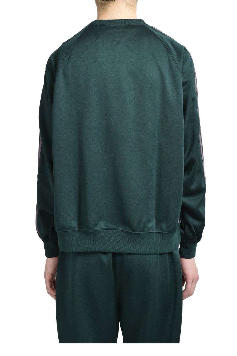 NEEDLES TRACK CREW NECK SHIRT - POLY SMOOTH / GRN outlook