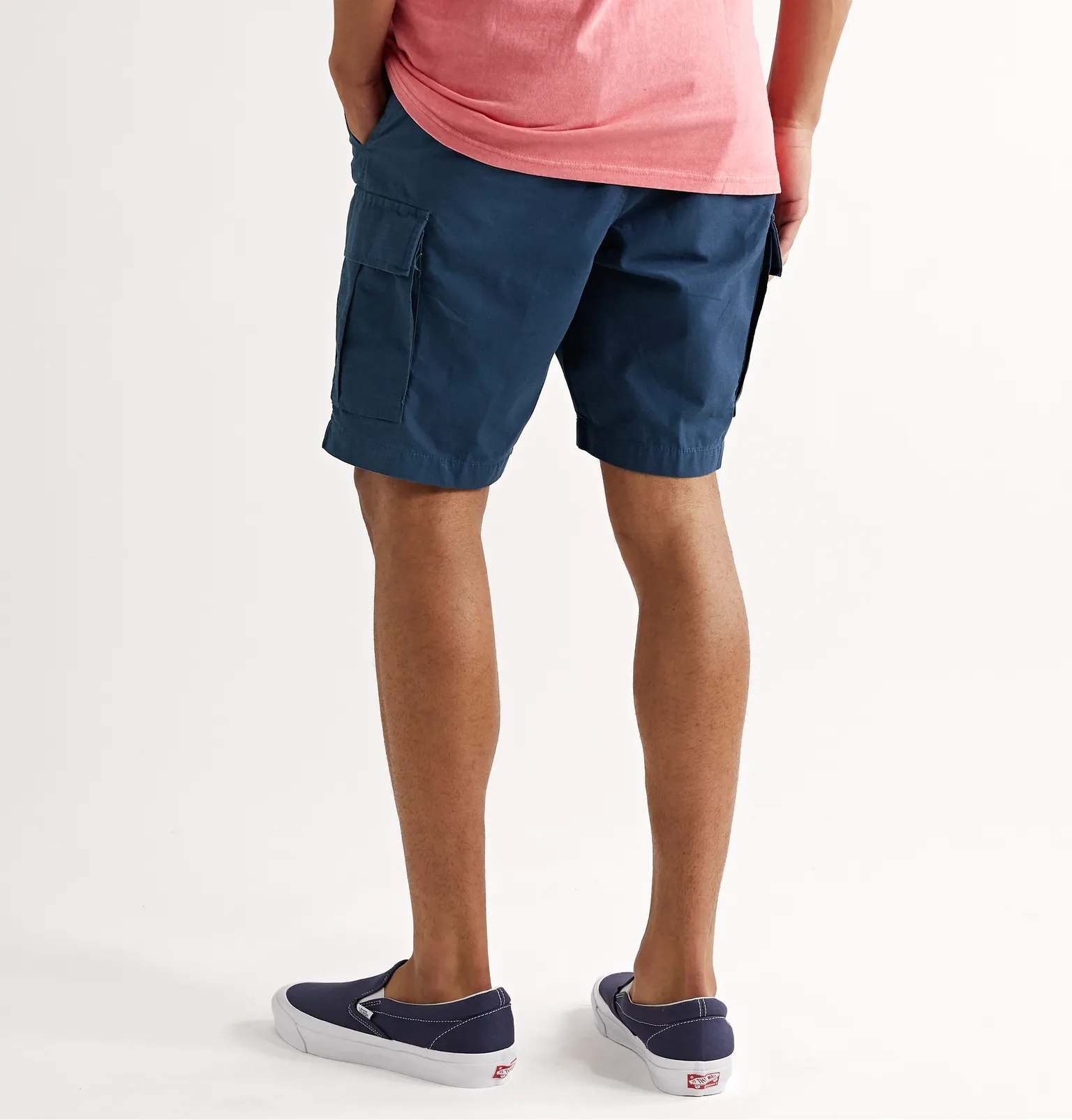 Cotton-Ripstop Cargo Shorts - 4