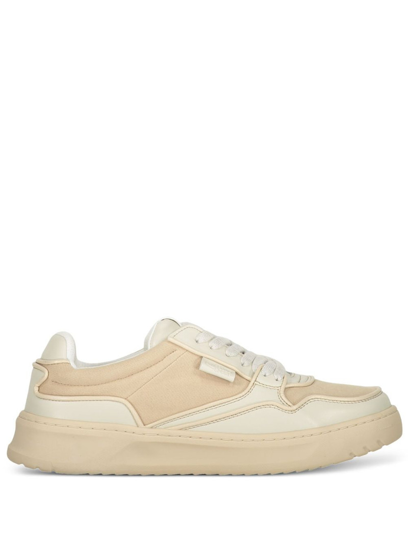 logo-detail lace-up sneakers 1