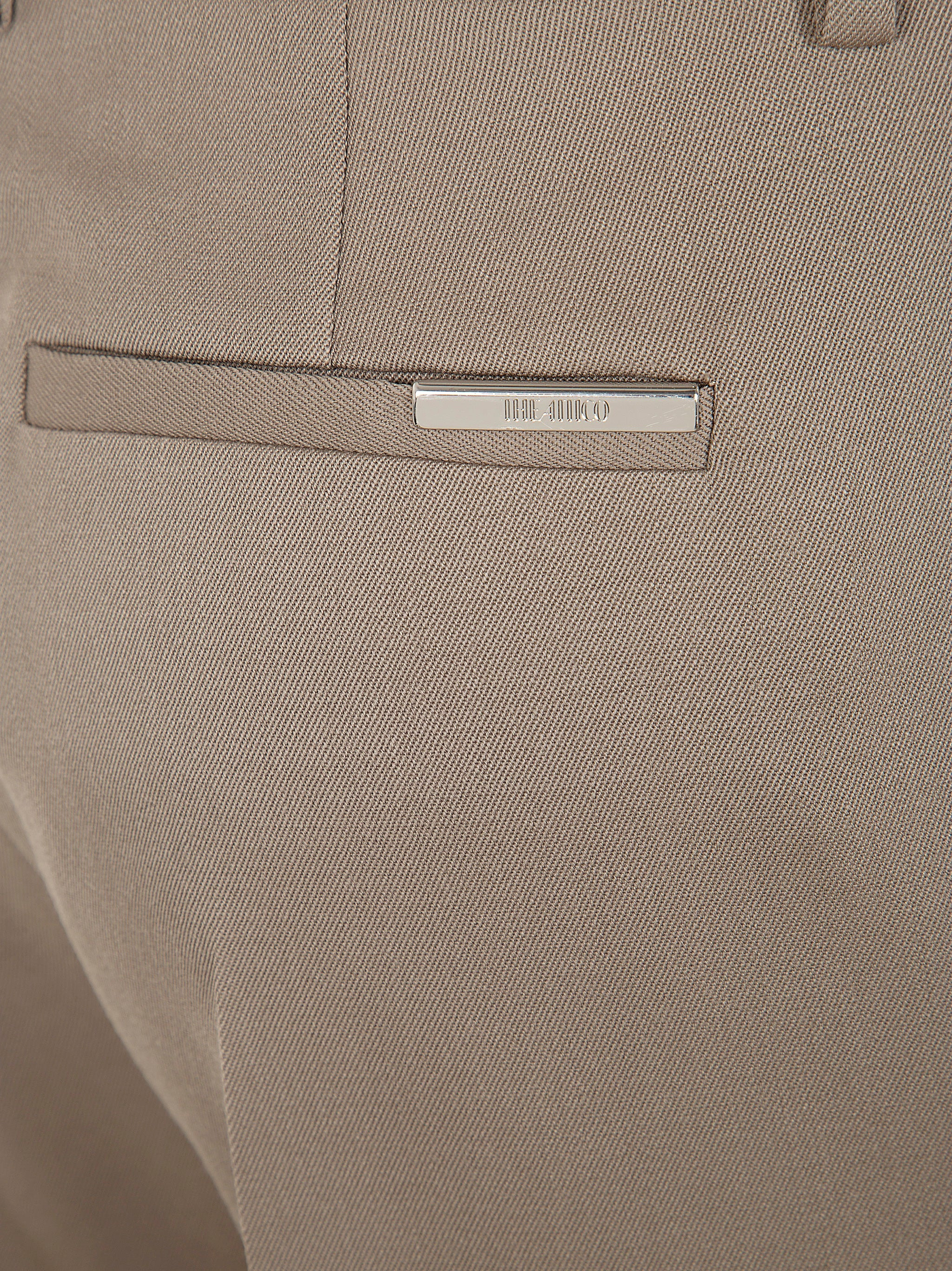 The Attico Women Gabardine Long Pant - 3