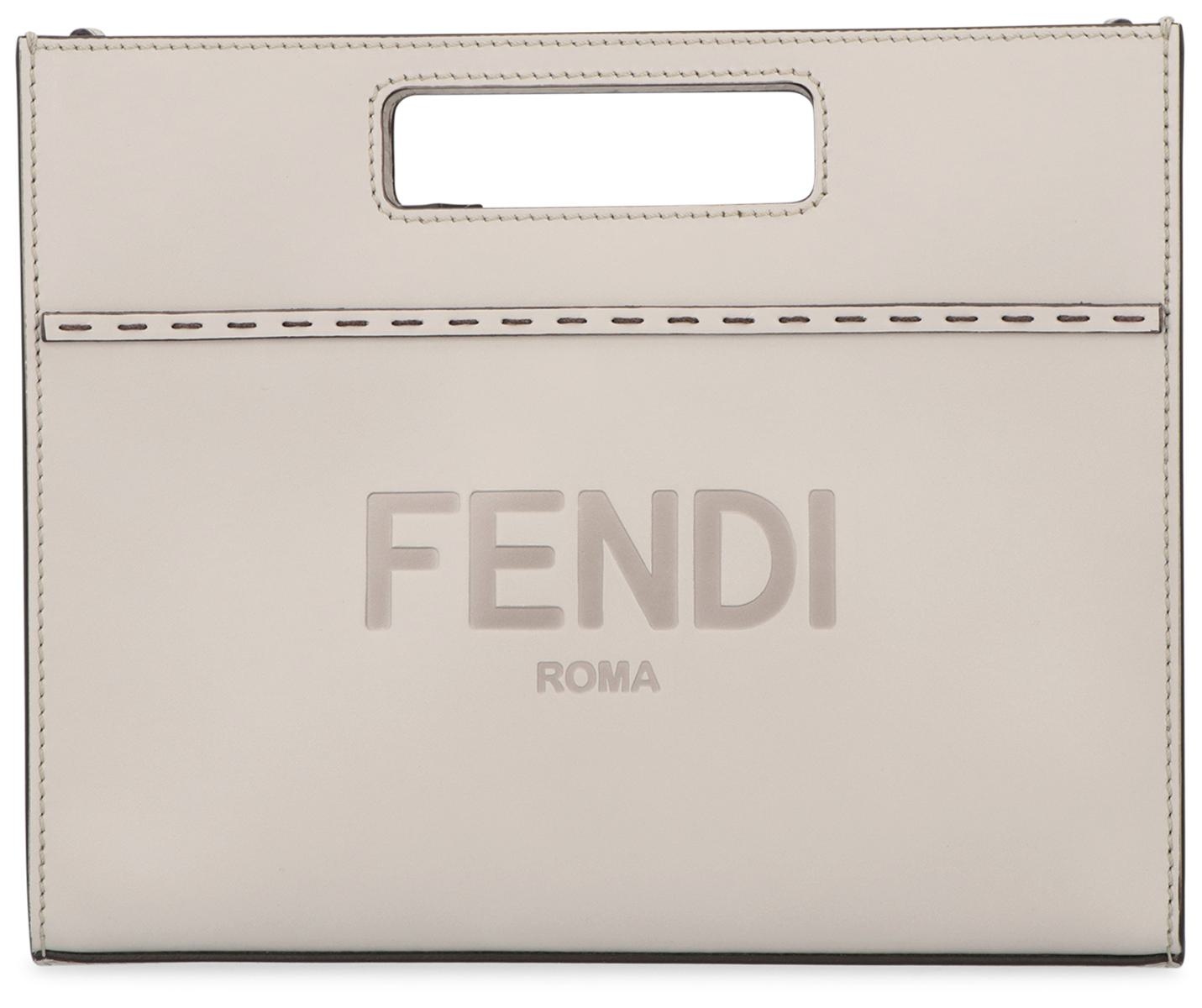 FENDI LEATHER HANDBAG - 2