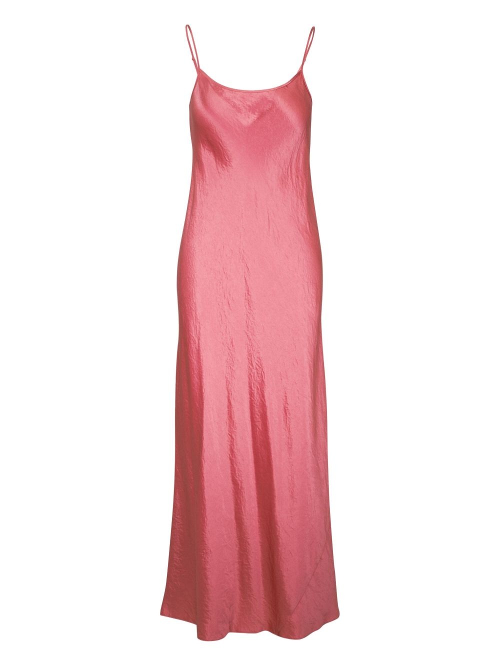 satin midi slip dress - 2
