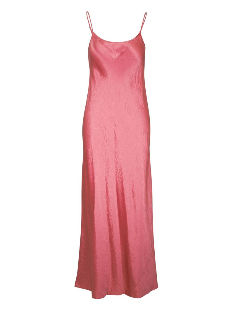 Vince satin midi slip dress outlook