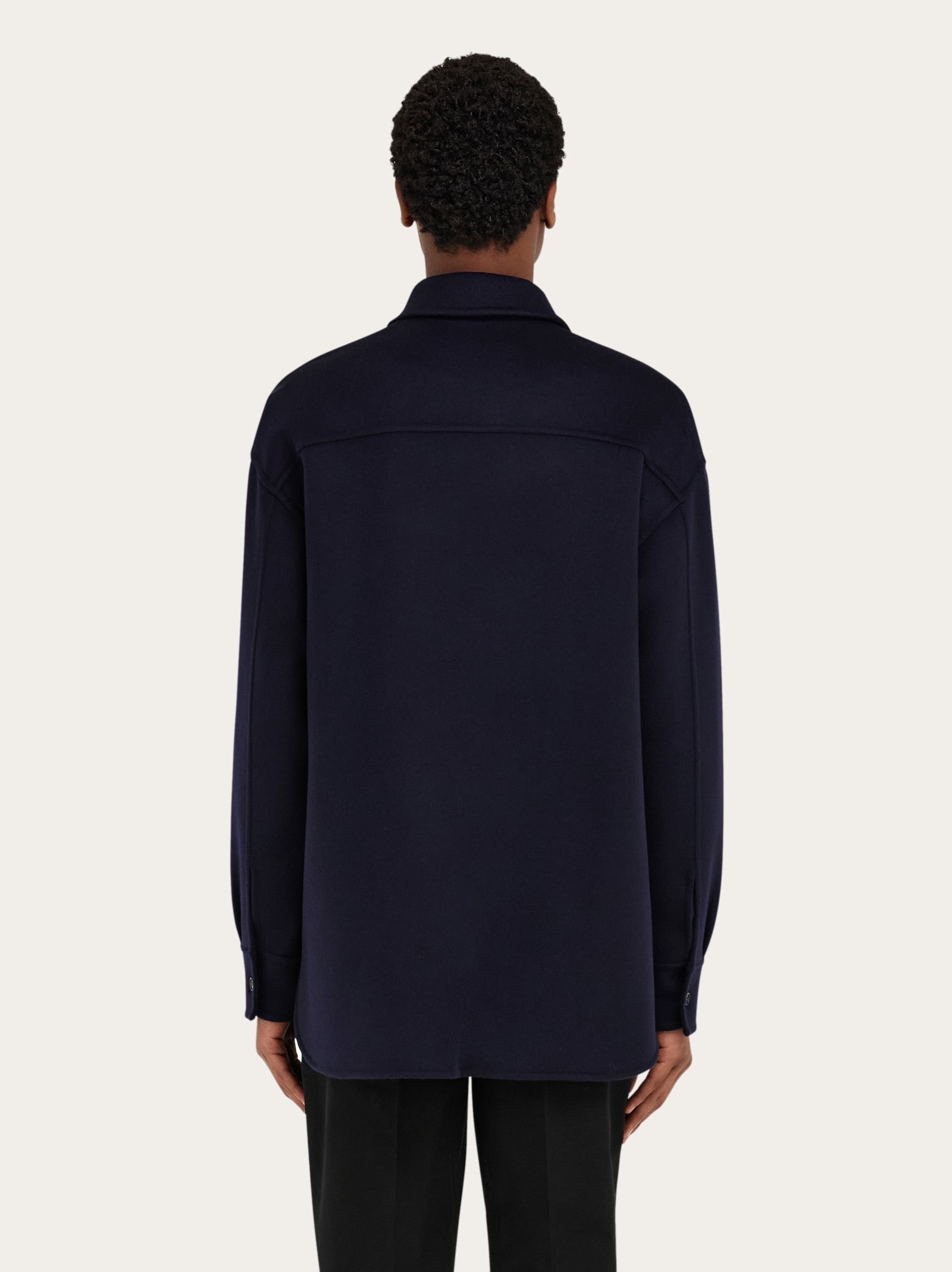 Cashmere-blend overshirt - 3