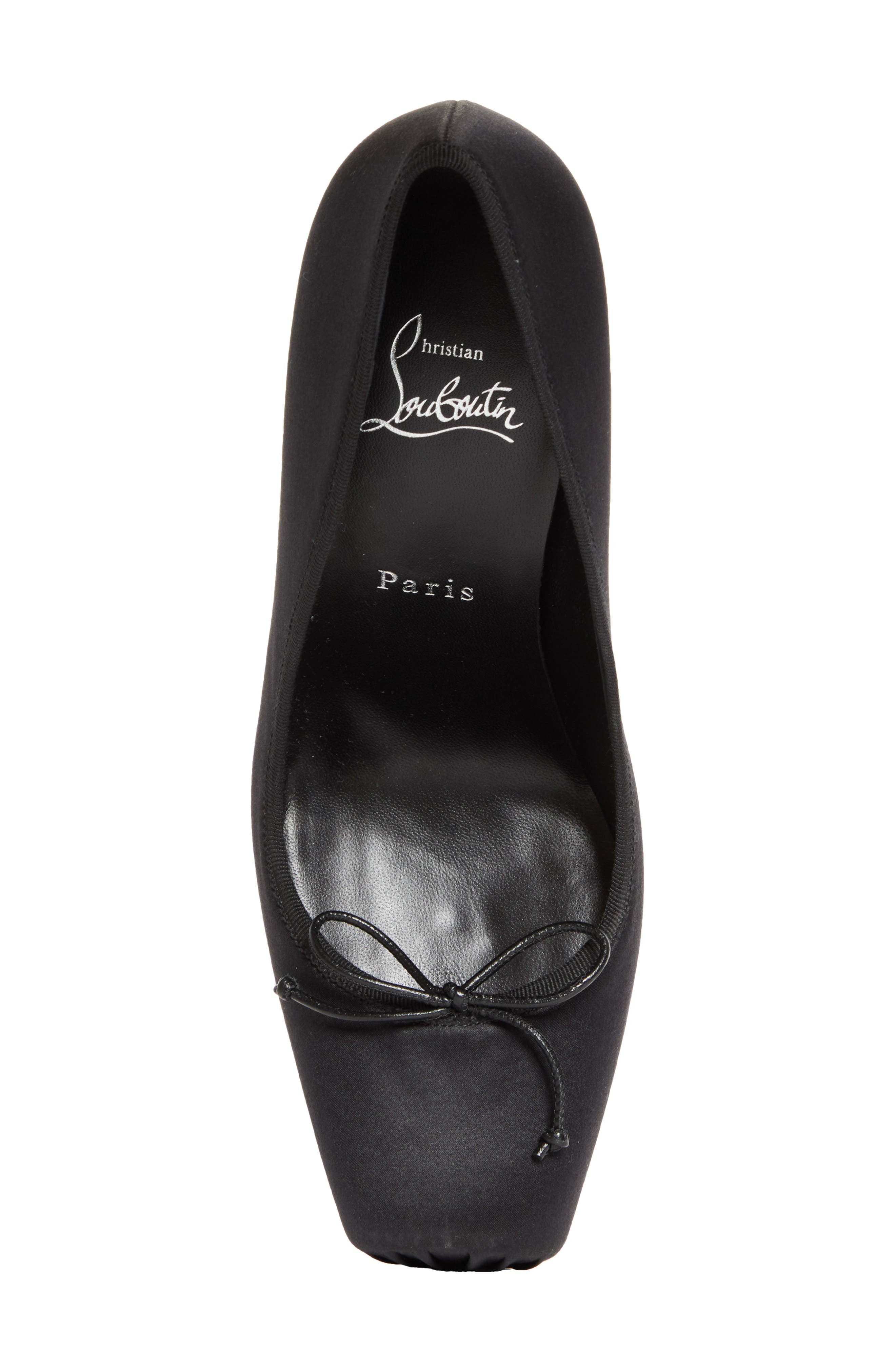 Christian Louboutin Cassia Square Toe Pump in Black at Nordstrom - 5