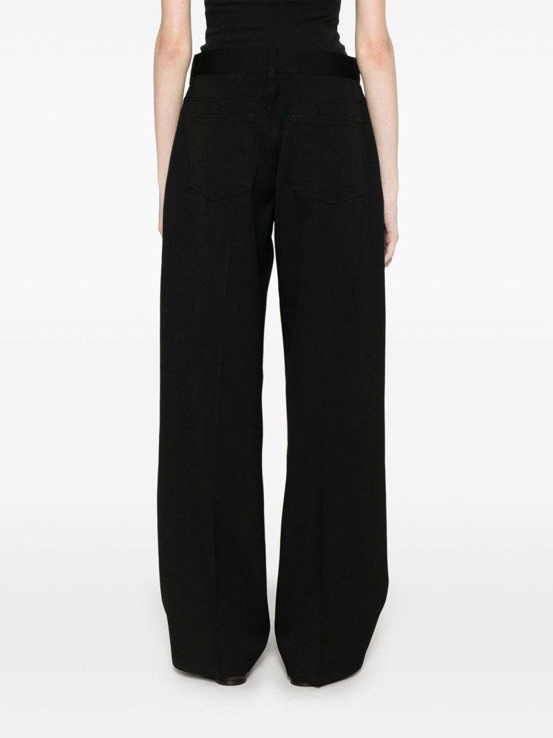virgin-wool gabardine trousers 4
