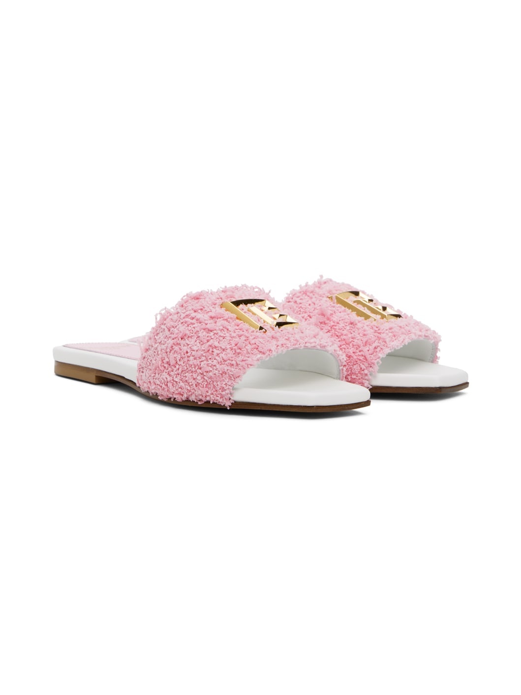 Pink Dafne Mules - 4