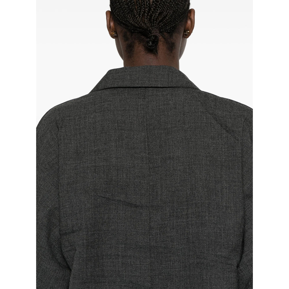Prada Grey Jackets - Bomber Jackets Women - 5