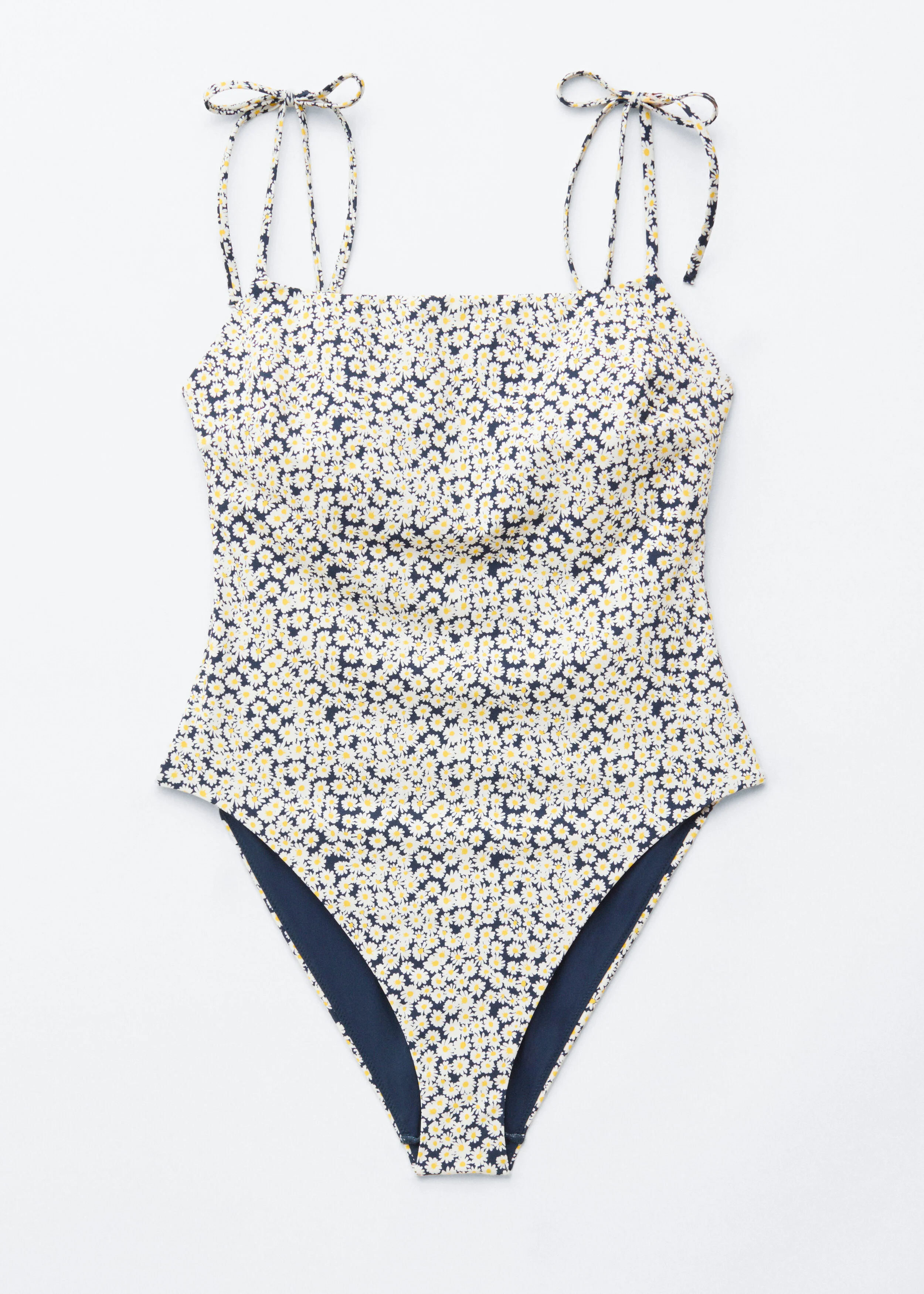 Tie-Strap Swimsuit - 1