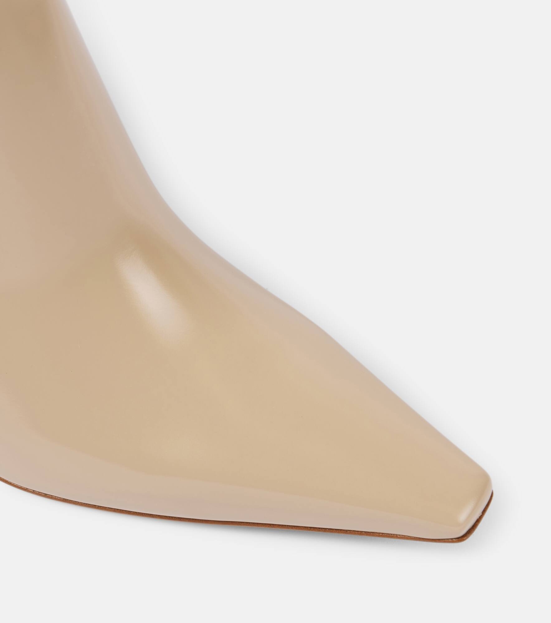 95 patent leather ankle boots - 6